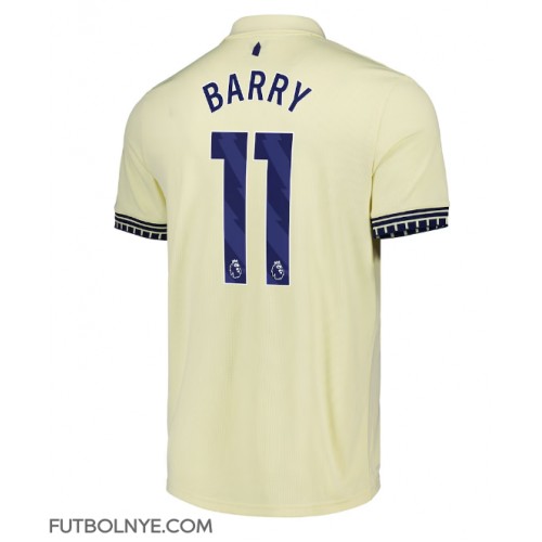 Camiseta Everton Thierno Barry #11 Visitante Equipación 2025-26 manga corta